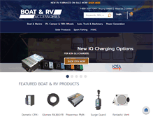Tablet Screenshot of boatandrvaccessories.com